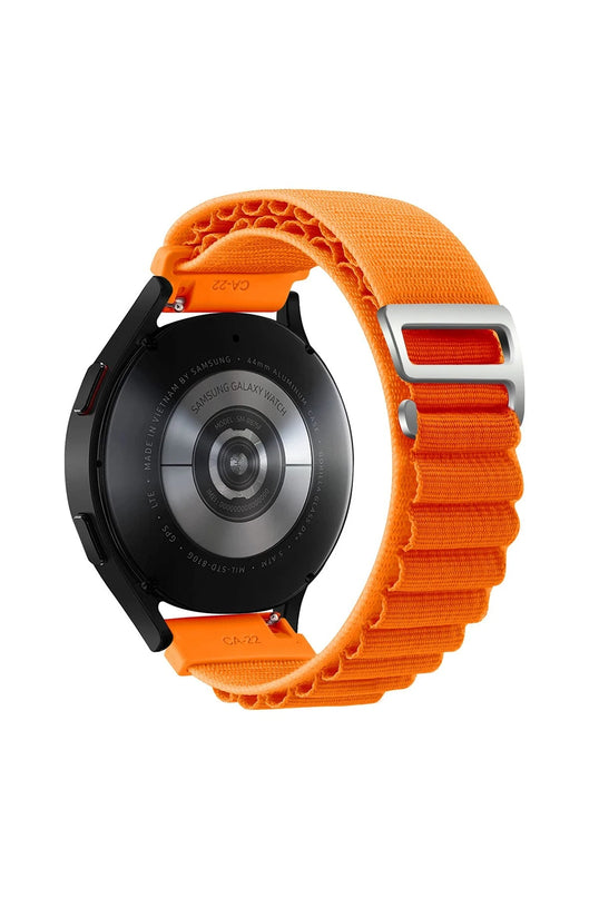 Watch 22mm KR410 Kumaş Kordon - Turuncu 2
