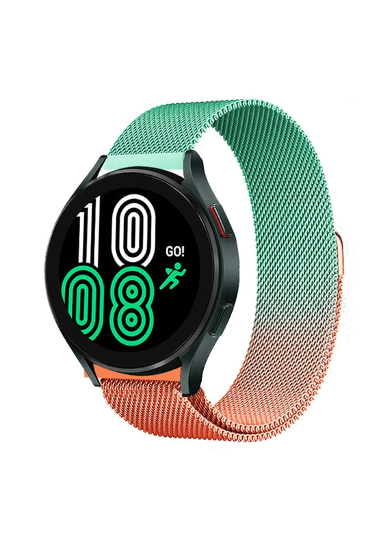 Watch 22mm Metal Mıknatıslı Kordon - Turuncu
