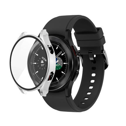 Watch 5 44mm Wall Camlı Kasa Ekran Koruyucu - Gümüş 2