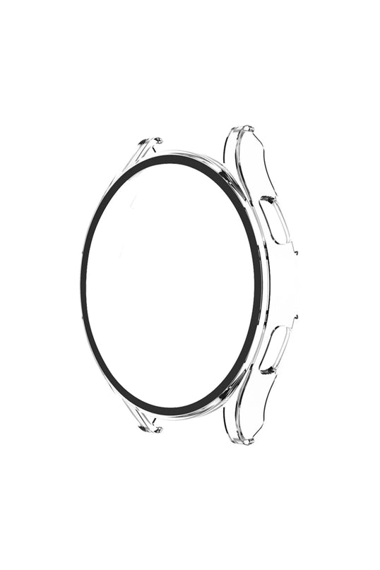 Watch 5 Pro 45mm Wall Camlı Kasa Ekran Koruyucu - Şeffaf