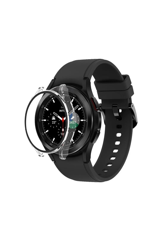 Watch 5 Pro 45mm Wall Camlı Kasa Ekran Koruyucu - Şeffaf 2