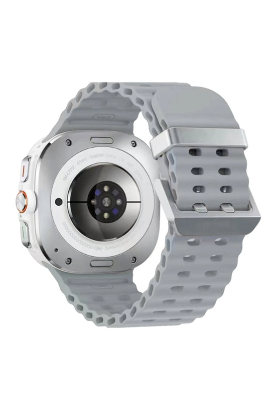 Watch 7 Ultra KR417 Rug Silikon Kordon - Gri
