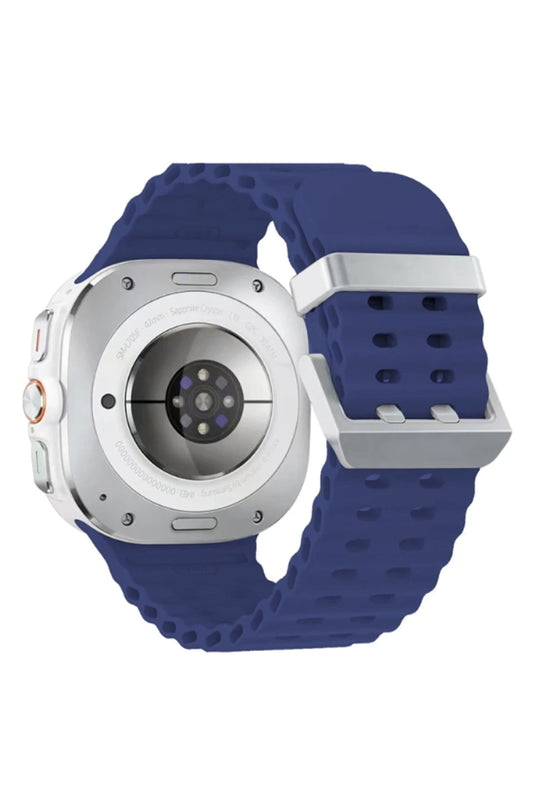 Watch 7 Ultra KR417 Rug Silikon Kordon - Lacivert