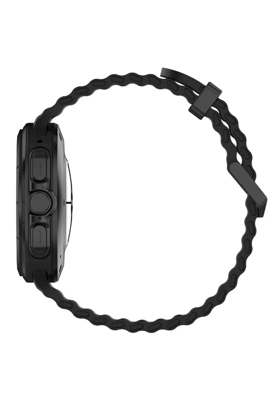Watch 7 Ultra KR417 Rug Silikon Kordon - Siyah 3