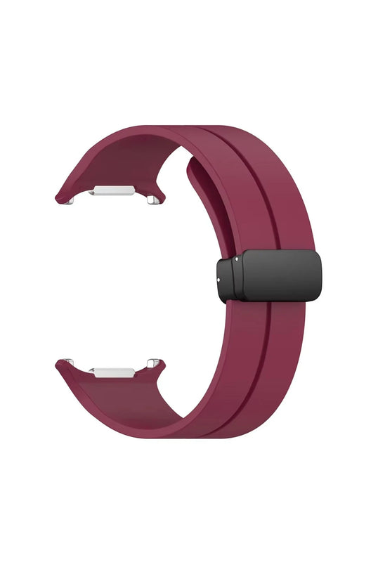 Watch 7 Ultra KR418 Tender Silikon Kordon - Bordo