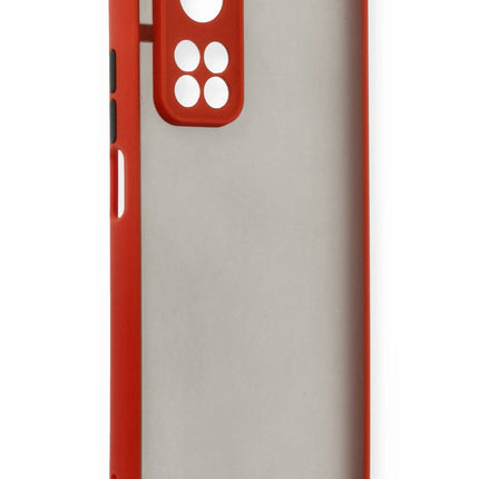 Xiaomi Mi 10T Montreal Silikon Kapak Kılıf - Kırmızı 2