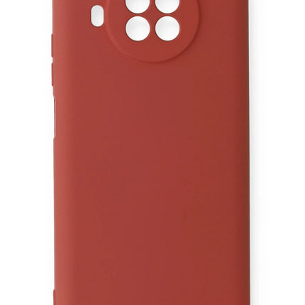 Xiaomi Mi 10T Lite Nano içi Kadife Silikon Kılıf - Kiremit