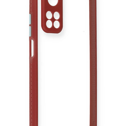 Xiaomi Mi 10T Pro Miami Şeffaf Silikon Kılıf - Fuşya