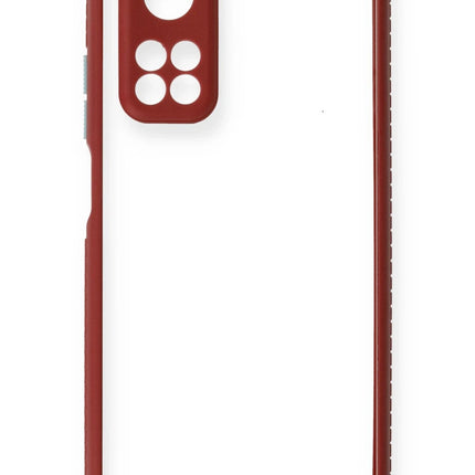 Xiaomi Mi 10T Pro Miami Şeffaf Silikon Kılıf - Fuşya 2