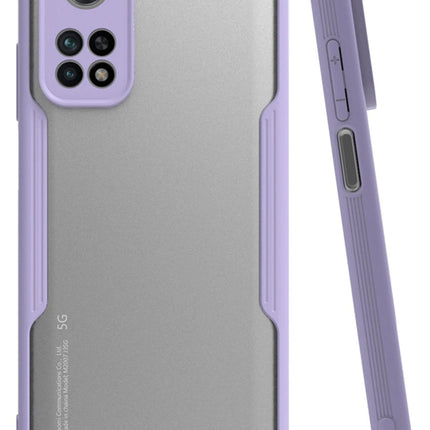 Xiaomi Mi 10T Pro Platin Silikon Kılıf - Lila