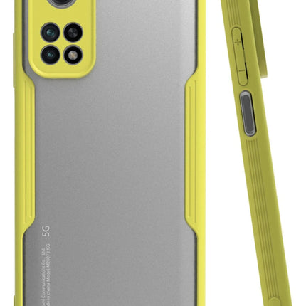 Xiaomi Mi 10T Pro Platin Silikon Kılıf - Sarı