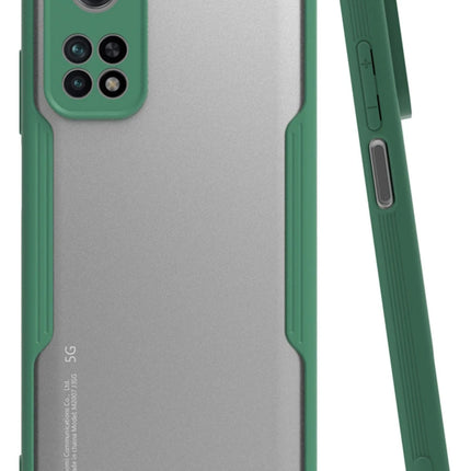 Xiaomi Mi 10T Pro Platin Silikon Kılıf - Yeşil