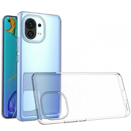 Xiaomi Mi 11 Lüx Şeffaf Silikon Kılıf
