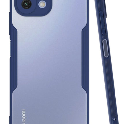 Xiaomi Mİ 11 Lite Platin Silikon Kılıf - Lacivert