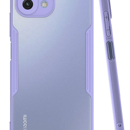 Xiaomi Mİ 11 Lite Platin Silikon Kılıf - Lila