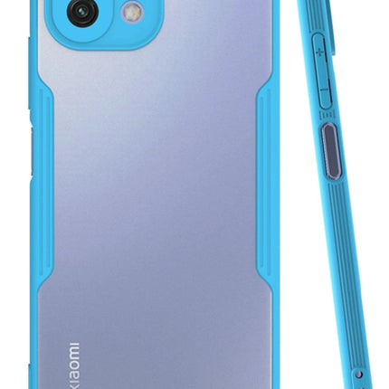 Xiaomi Mİ 11 Lite Platin Silikon Kılıf - Mavi