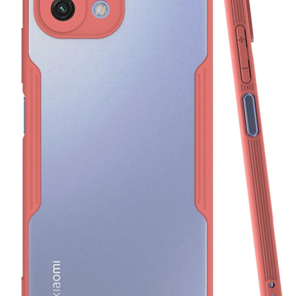 Xiaomi Mİ 11 Lite Platin Silikon Kılıf - Pembe