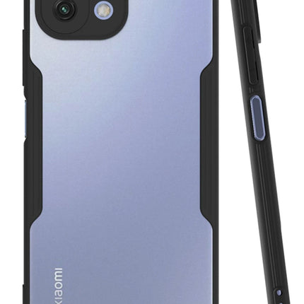 Xiaomi Mİ 11 Lite Platin Silikon Kılıf - Siyah