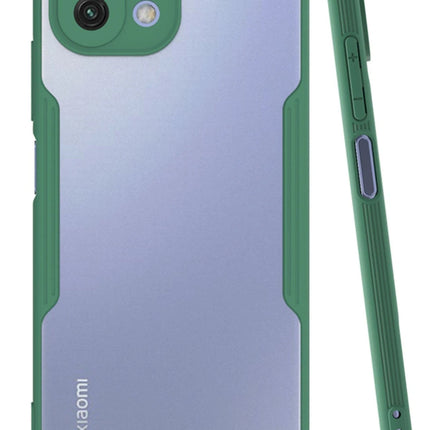 Xiaomi Mİ 11 Lite Platin Silikon Kılıf - Yeşil