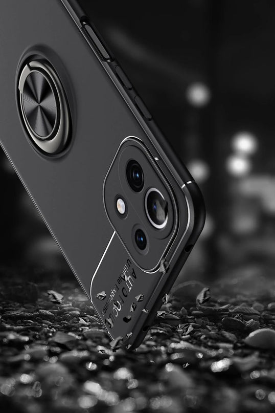 Xiaomi Mİ 11 Lite Range Yüzüklü Silikon Kılıf 3