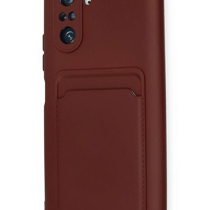 Xiaomi Poco F3 Kelvin Kartvizitli Silikon Kılıf - Bordo 3