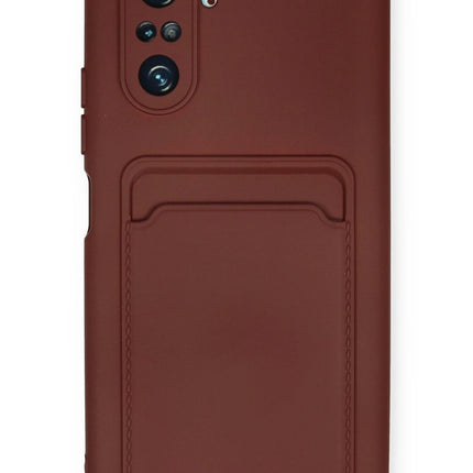 Xiaomi Poco F3 Kelvin Kartvizitli Silikon Kılıf - Bordo