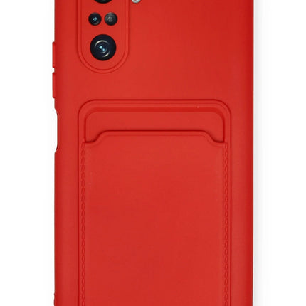 Xiaomi Poco F3 Kelvin Kartvizitli Silikon Kılıf - Kırmızı