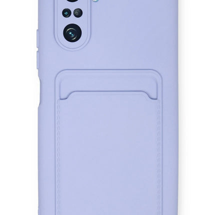 Xiaomi Poco F3 Kelvin Kartvizitli Silikon Kılıf - Lila