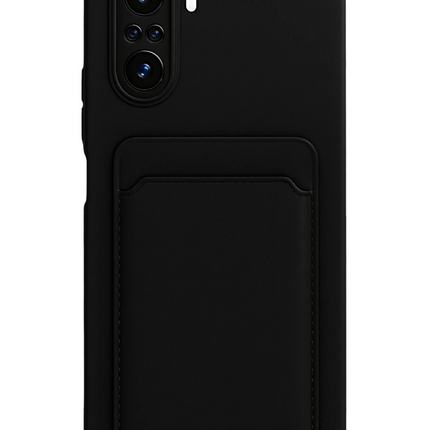 Xiaomi Poco F3 Kelvin Kartvizitli Silikon Kılıf - Siyah 4
