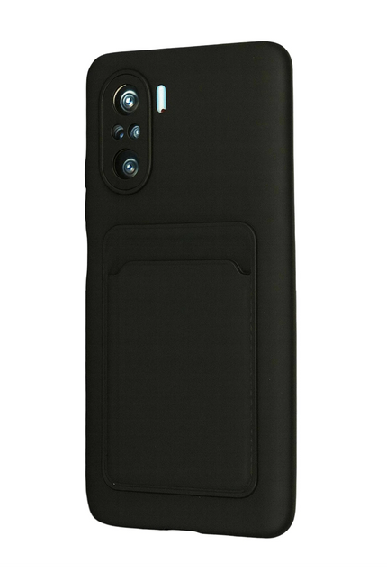 Xiaomi Poco F3 Kelvin Kartvizitli Silikon Kılıf - Siyah