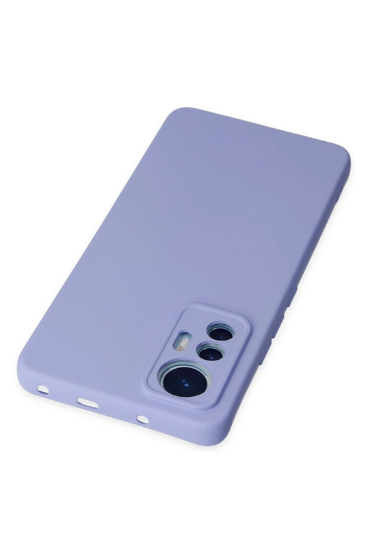 Xiaomi Mi 12 Lite Nano içi Kadife Silikon Kılıf - Lila 4