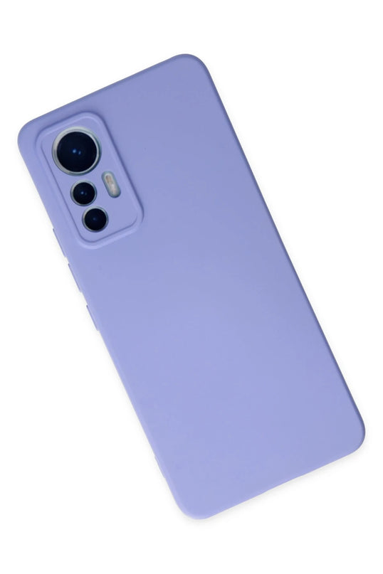 Xiaomi Mi 12 Lite Nano içi Kadife Silikon Kılıf - Lila 3