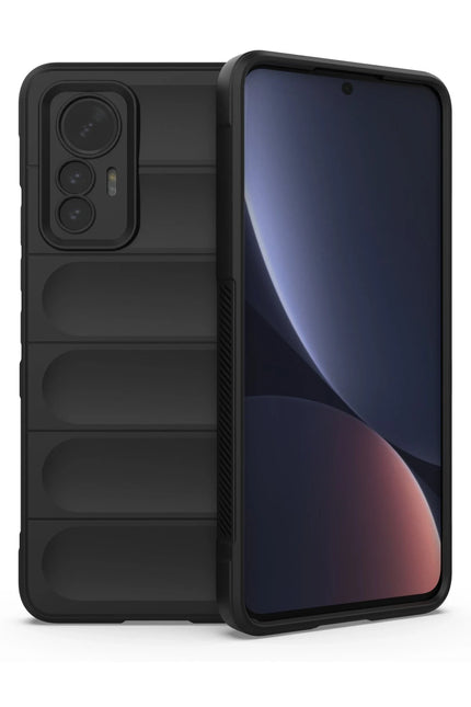Xiaomi Mi 12 Lite Optimum Silikon Kılıf - Siyah