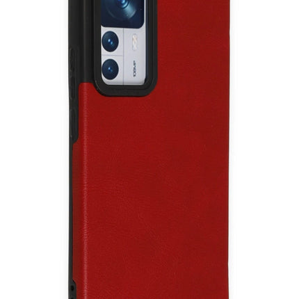 Xiaomi Mi 12T Loop Deri Silikon Kılıf - Kırmızı 2