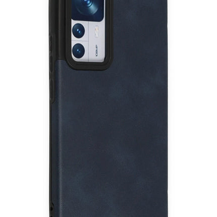 Xiaomi Mi 12T Loop Deri Silikon Kılıf - Lacivert 2