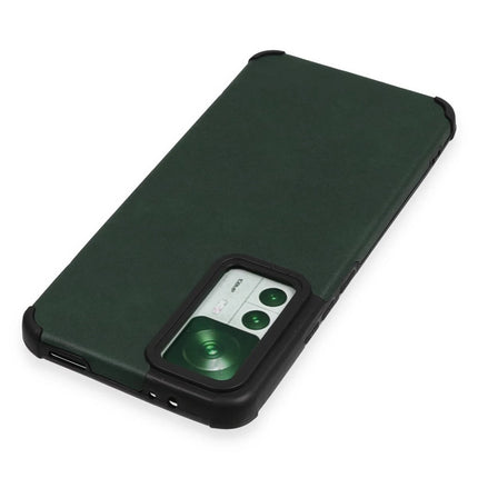 Xiaomi Mi 12T Loop Deri Silikon Kılıf - Yeşil 3
