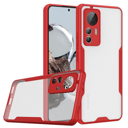 Xiaomi Mi 12T Platin Silikon Kılıf - Kırmızı