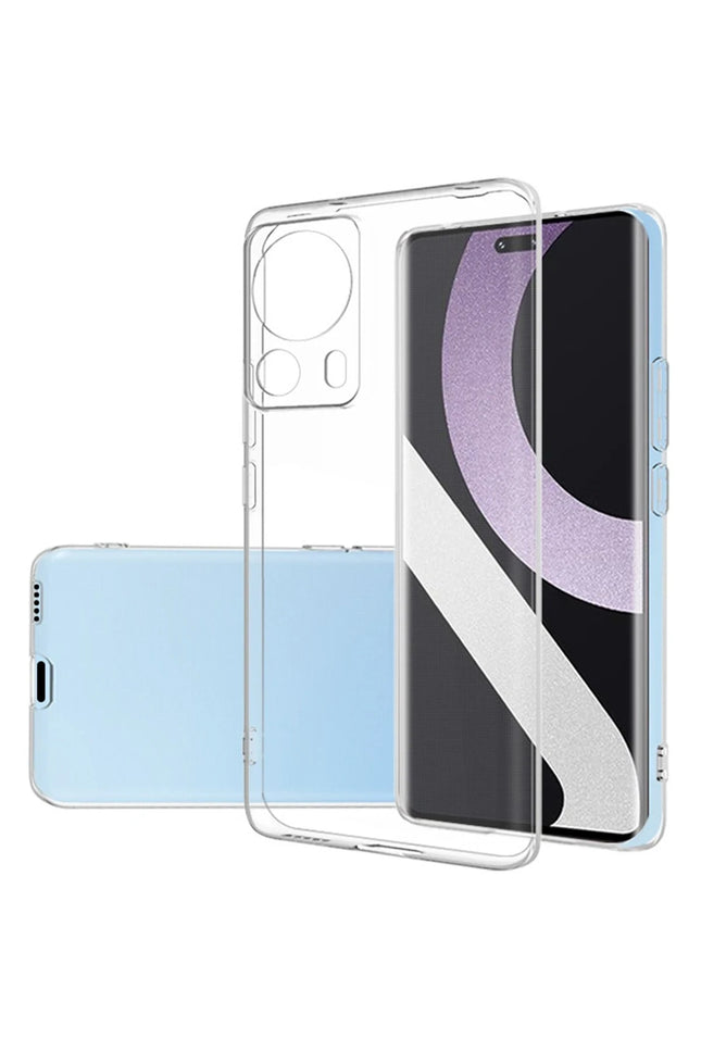 Xiaomi Mi 13 Lite Lüx Şeffaf Silikon Kılıf