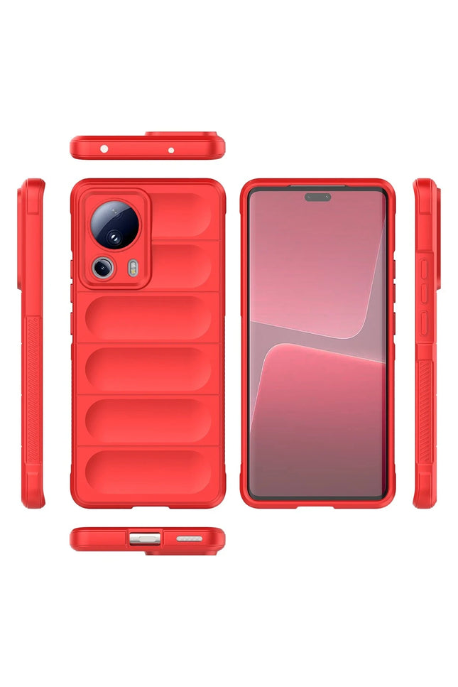 Xiaomi Mi 13 Lite Optimum Silikon Kılıf - Kırmızı 2