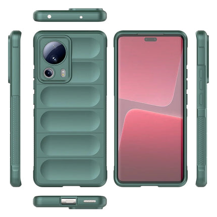 Xiaomi Mi 13 Lite Optimum Silikon Kılıf - Koyu Yeşil 2