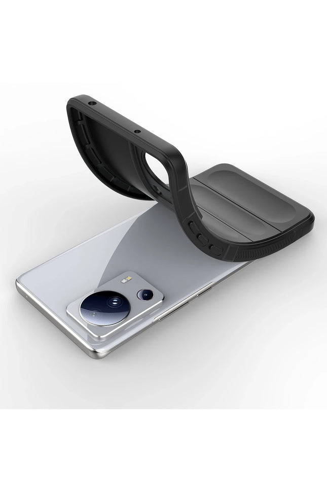 Xiaomi Mi 13 Lite Optimum Silikon Kılıf - Siyah 4