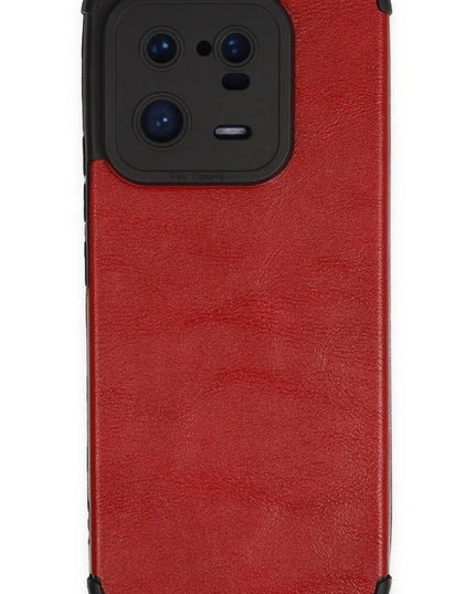 Xiaomi Mi 13 Pro Loop Deri Silikon Kılıf - Kırmızı