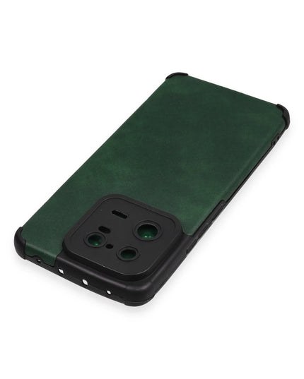 Xiaomi Mi 13 Pro Loop Deri Silikon Kılıf - Yeşil 3