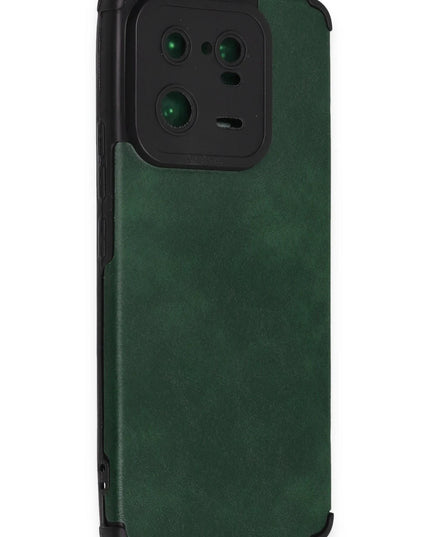 Xiaomi Mi 13 Pro Loop Deri Silikon Kılıf - Yeşil 2