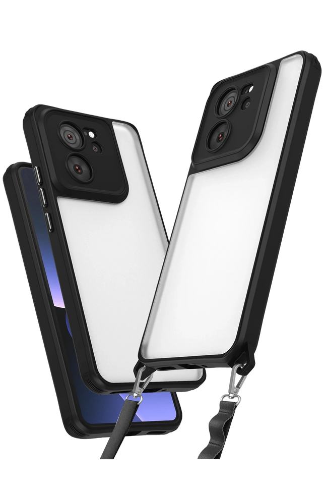 Xiaomi Mi 13T Pro Penta Silikon Kılıf - Siyah