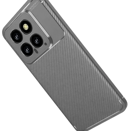Xiaomi Mi 14T Auto Focus Karbon Kapak Kılıf - Gri 3