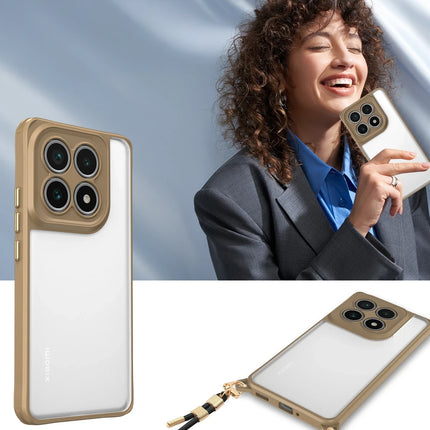 Xiaomi Mi 14T Penta Silikon Kılıf - Çöl Titanyum 3