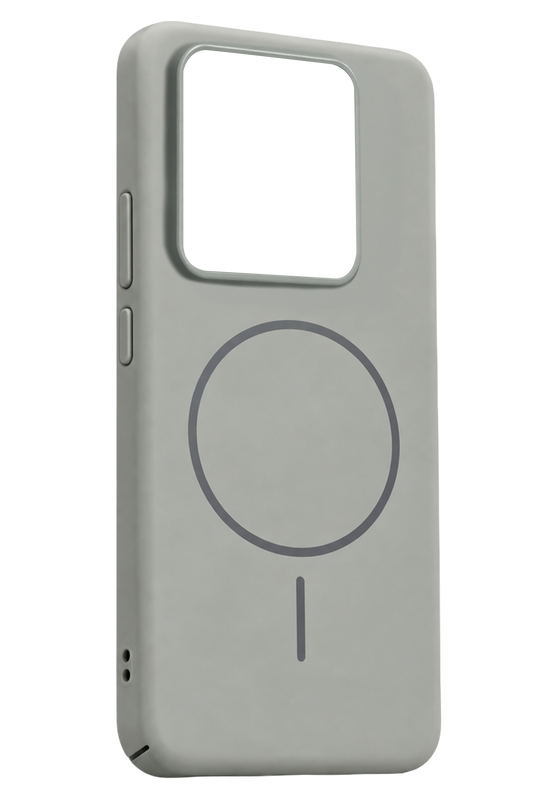 Xiaomi Mi 14T Pro Mika PC Magsafe Kapak Kılıf - Gri