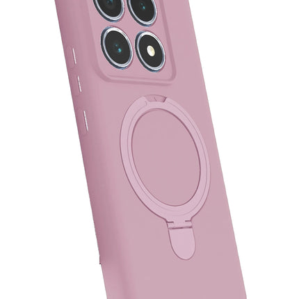 Xiaomi Mi 14T Pro Regal Magsafe Standlı Kapak Kılıf - Açık Pembe 2