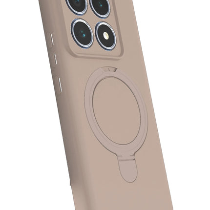Xiaomi Mi 14T Pro Regal Magsafe Standlı Kapak Kılıf - Çöl Titanyum 2